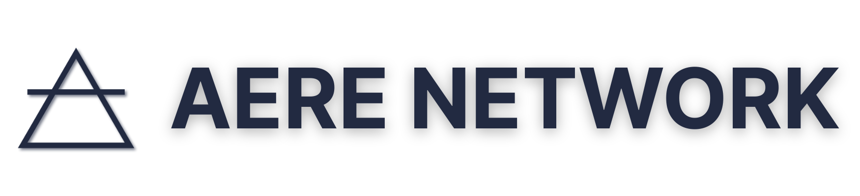 Aere Network horizontal logo lockup